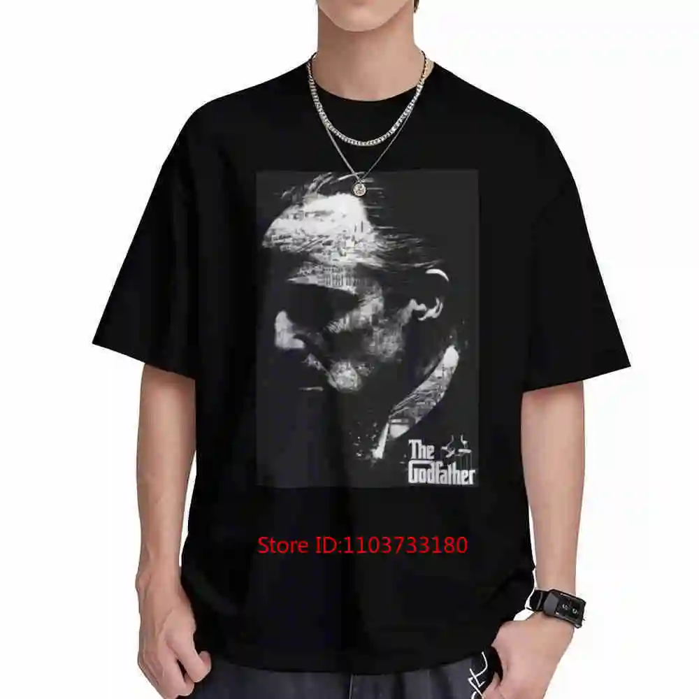Godfather City Profile Movie Short Sleeve Tee 100% Cotton T-Shirt