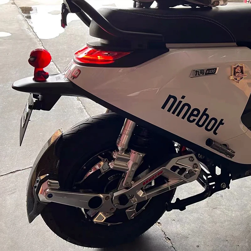 2023 Electric Motorcycle Modified Parts Aluminum Pro Swing Arm CNC Rear Flat Fork For QS Thor E125
