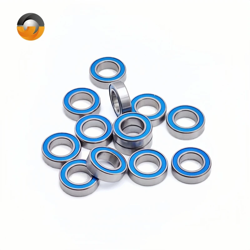 5 sztuk MR148 RS 8x14x4 mm ABEC-7 Miniaturowe łożysko kulkowe MR148-2RS Łożyska kulkowe Niebieskie uszczelnione — zdjęcie 6