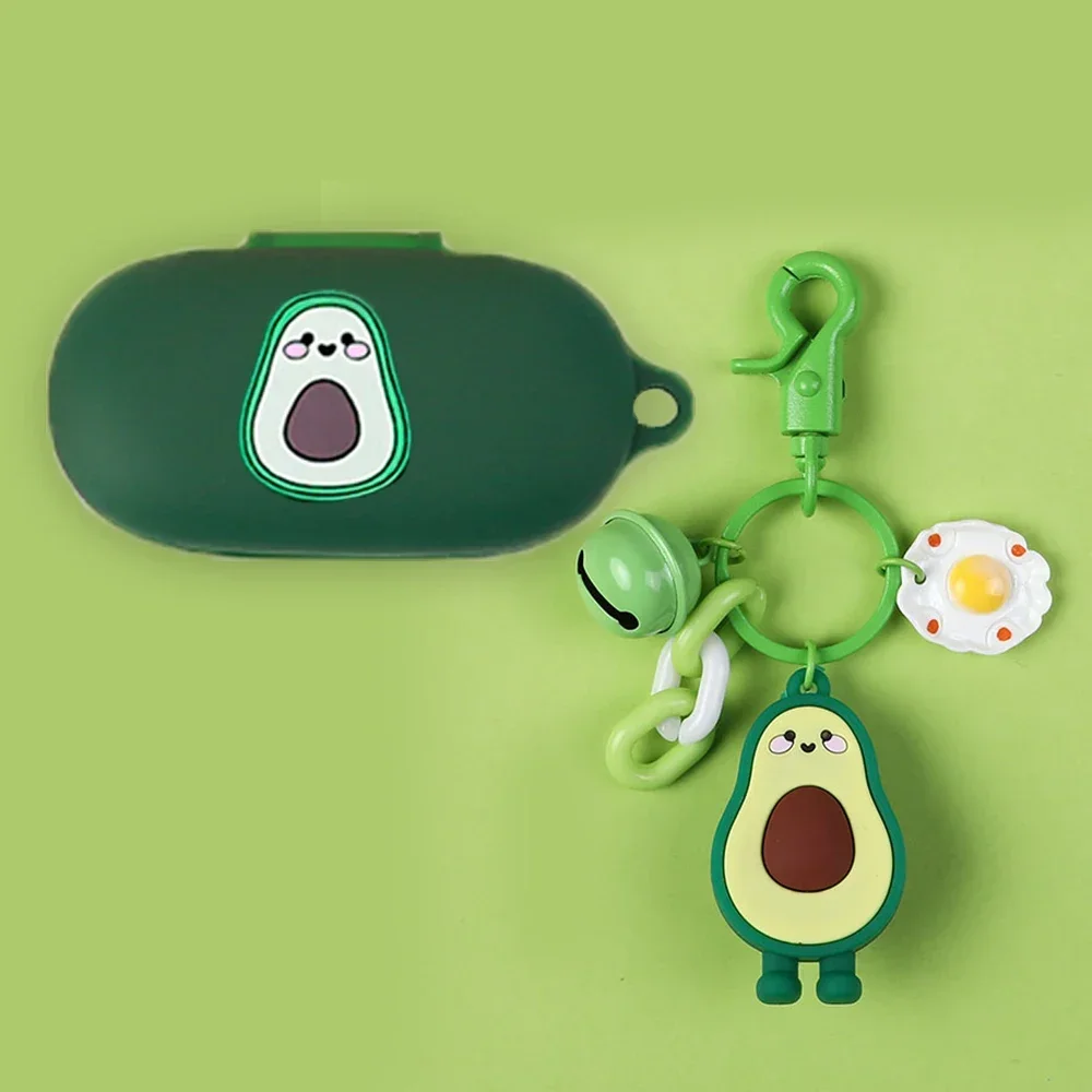 حافظة كارتونية ل Anker SoundCore Space ، غطاء سيليكون للسماعات ، لطيف القط ، الكلب ، قلادة الأفوكادو ، A40 ، الرياضة X10 ، النوم A10