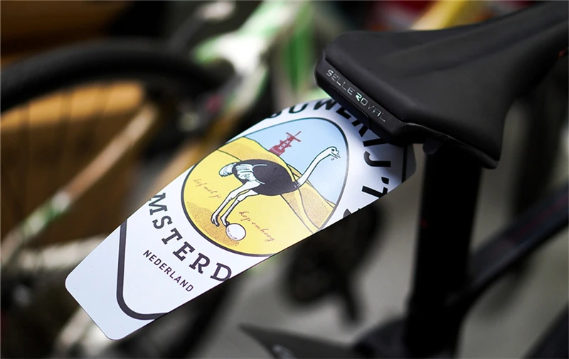 Chooee Fahrrad Kotflügel Hinten Umweltfreundliche PP Fahrrad Sattel Kotflügel Kotflügel MTB Mountain Road Schlamm Schutz Radfahren Zubehör Teil – Detail 14