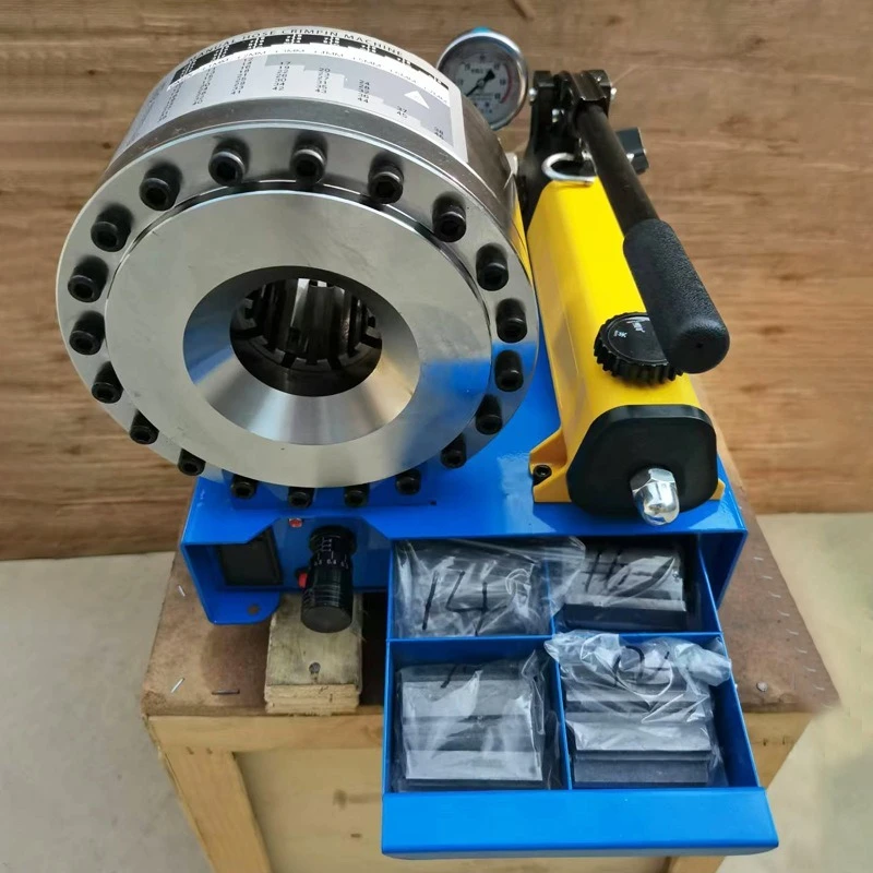 Manual Locking Machine, Small Steel Pipe Necking Machine, High-pressure Oil Pipe And Rubber Hose Fastening Machining, Portable V