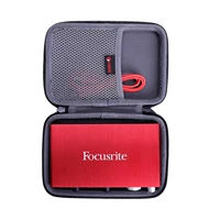 XANAD-funda rígida de EVA para Focusrite Scarlett 2i2, bolsa protectora de almacenamiento, solo funda
