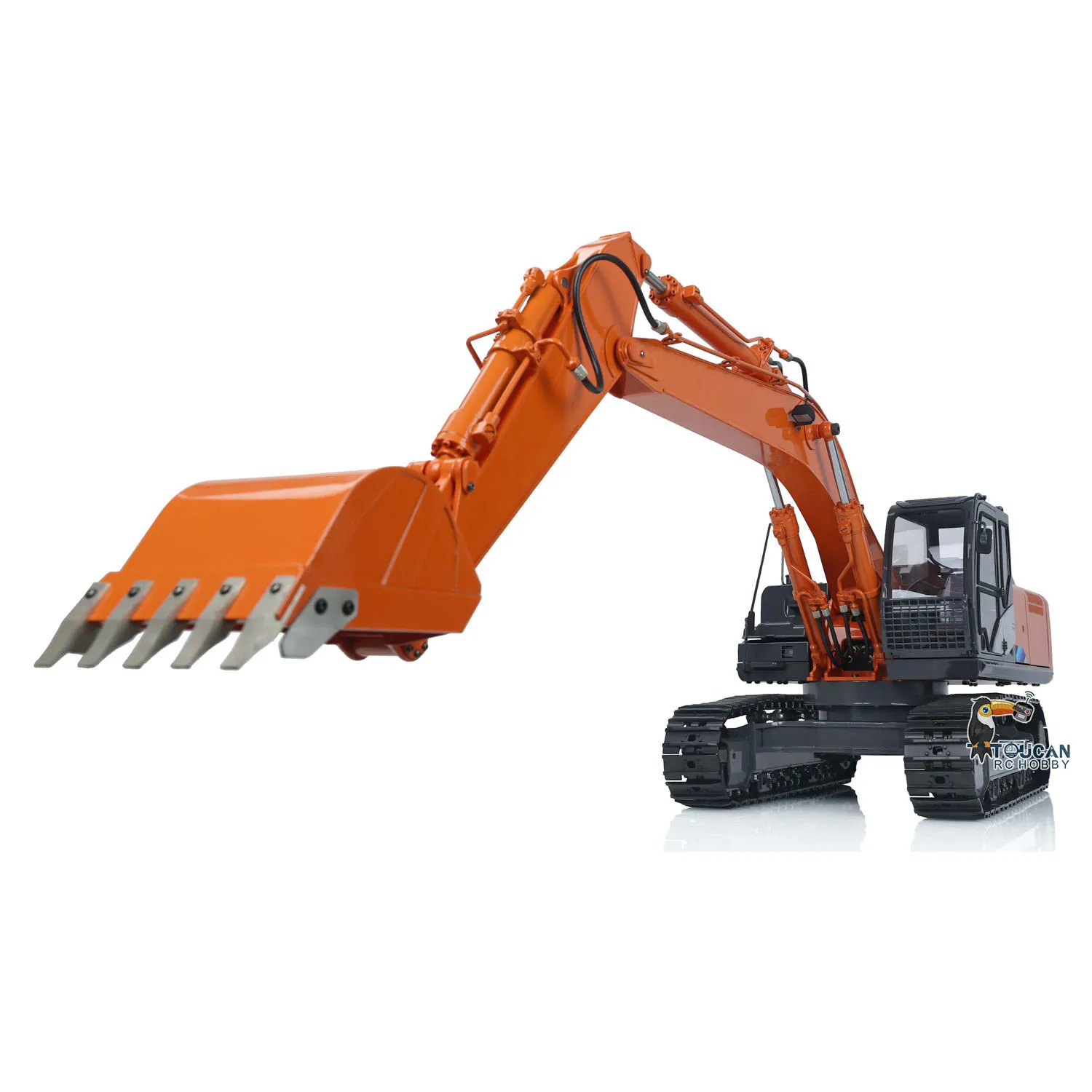 

1/12 Metal RC Hydraulic Excavator for DIM H2 ZX210 Toucan RC Hobby Painted Assembled Remote Control Digger Trucks Model