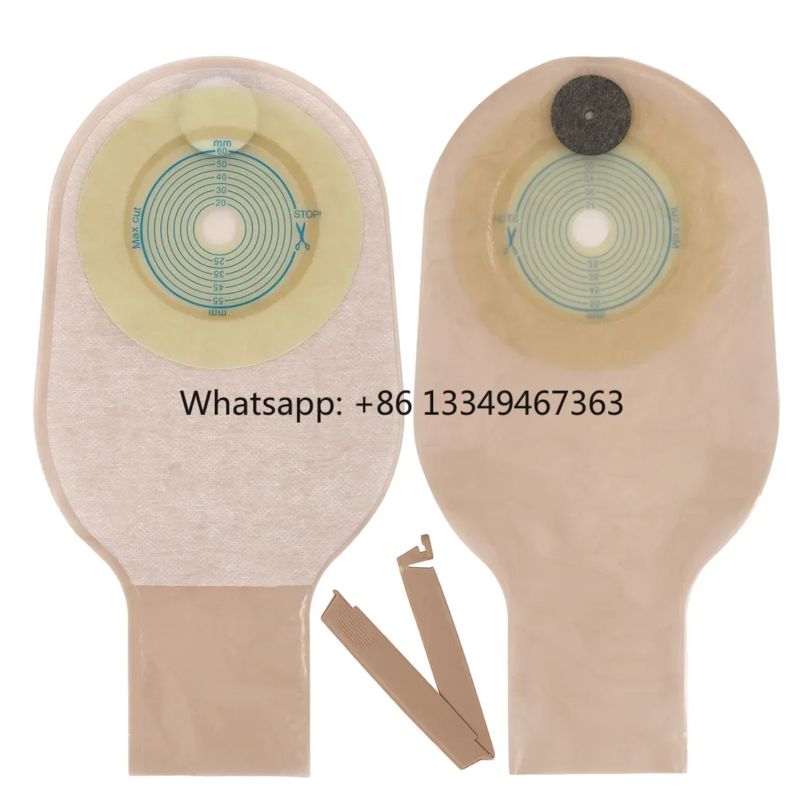 

Manufacturer Medical Ostomy Bags Supplies Colostomy Bags Disposable Surgical Instruments Non Woven Transparent Bag Fast Shipping