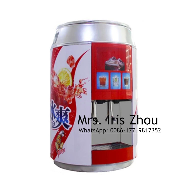 

Automatic R134a refrigerant cola maker making machine 2 valves soft coke now tuning machine