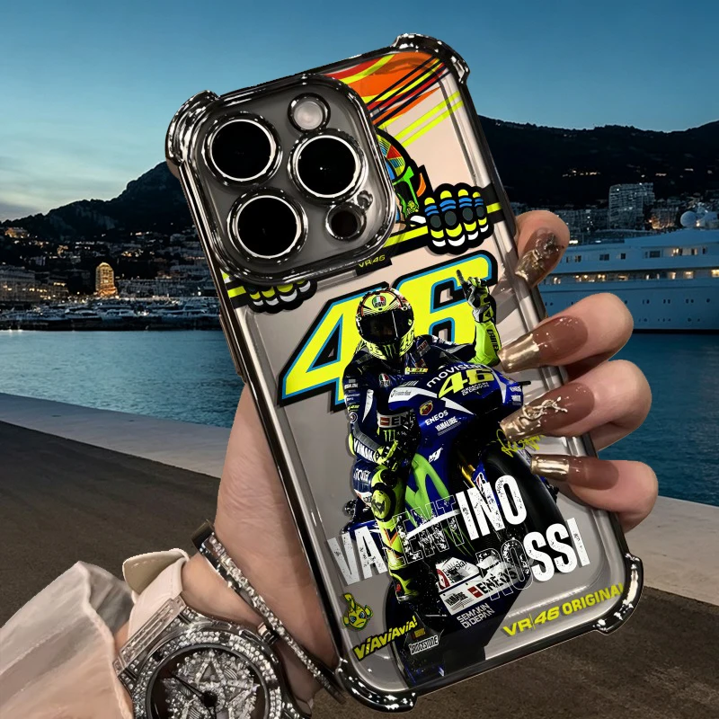 Sports Racing Number 46 Case for Samsung Galaxy A56 A53 A50 A36 A35 A34 A33 A32 A31 A26 A25 A24 A23 A22 4G A16 5G A15 A14 Cover