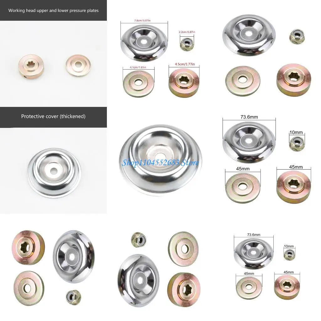 Y6GD Sturdy Grass Trimmer Nut Efficient Garden Maintenance Solution for Garden Tool