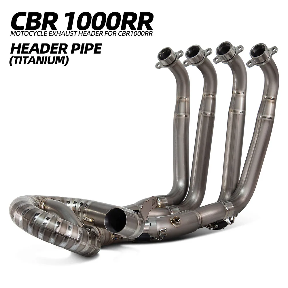 

Выхлопная передняя соединительная труба CBR1000RRSP для Honda CBR1000RR SP 2017 2018 2019, титановый коллектор для мотоциклов Super Sport Racing