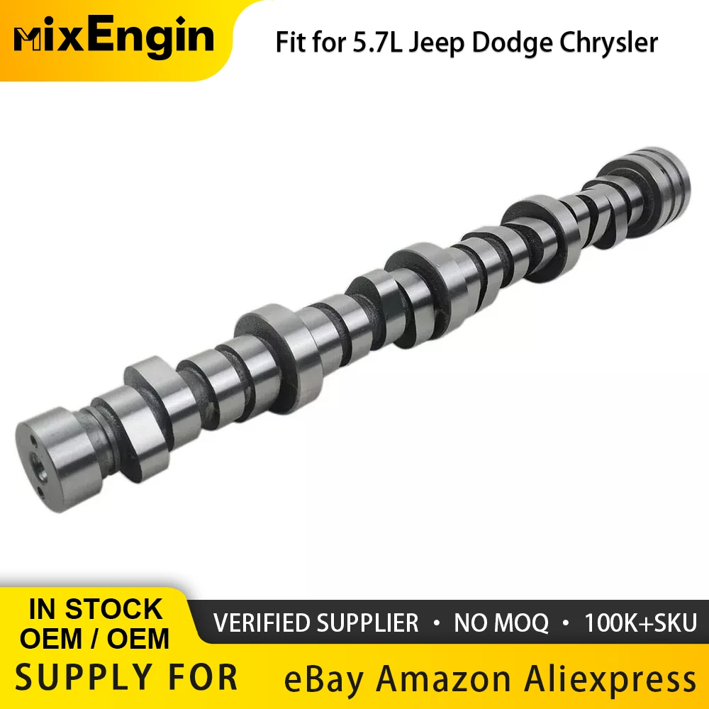 

Engine Parts Camshaft Fit 5.7 L V8 GAS OHV For 09-19 Jeep Grand Cherokee Dodge Ram 1500 DURANGO Chrysler 300 OE53022263AF 5.7L