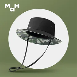 MAH Original Camouflage Pattern Outdoor Casual Versatile Unisex Bucket Hat