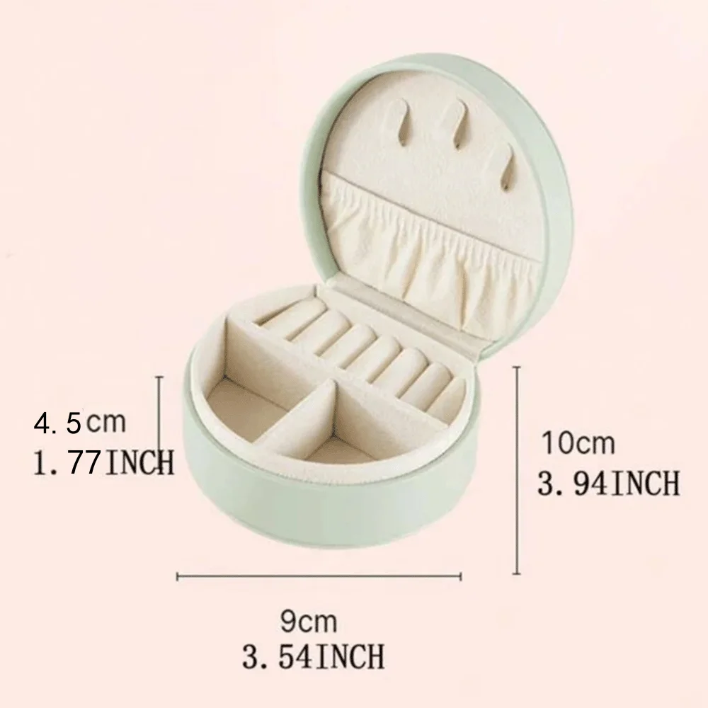 صندوق مجوهرات مخصص للسفر مع أشهر وزهور لإنشاء هدية مخصصة لوصيفة العروس في عيد الحب لرحلة الحب #2