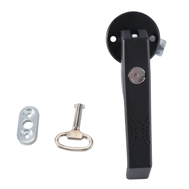 Can Rotate The Door Lock At Will L-Handle Lock For Thick Door Panel Latch Button Locks