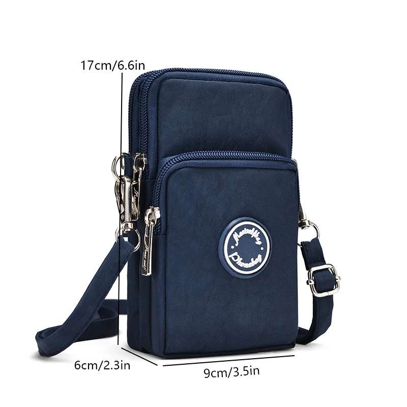 Large capacity arm bag, mobile phone bag, single shoulder crossbody bag, sports wrist bag, women's bag