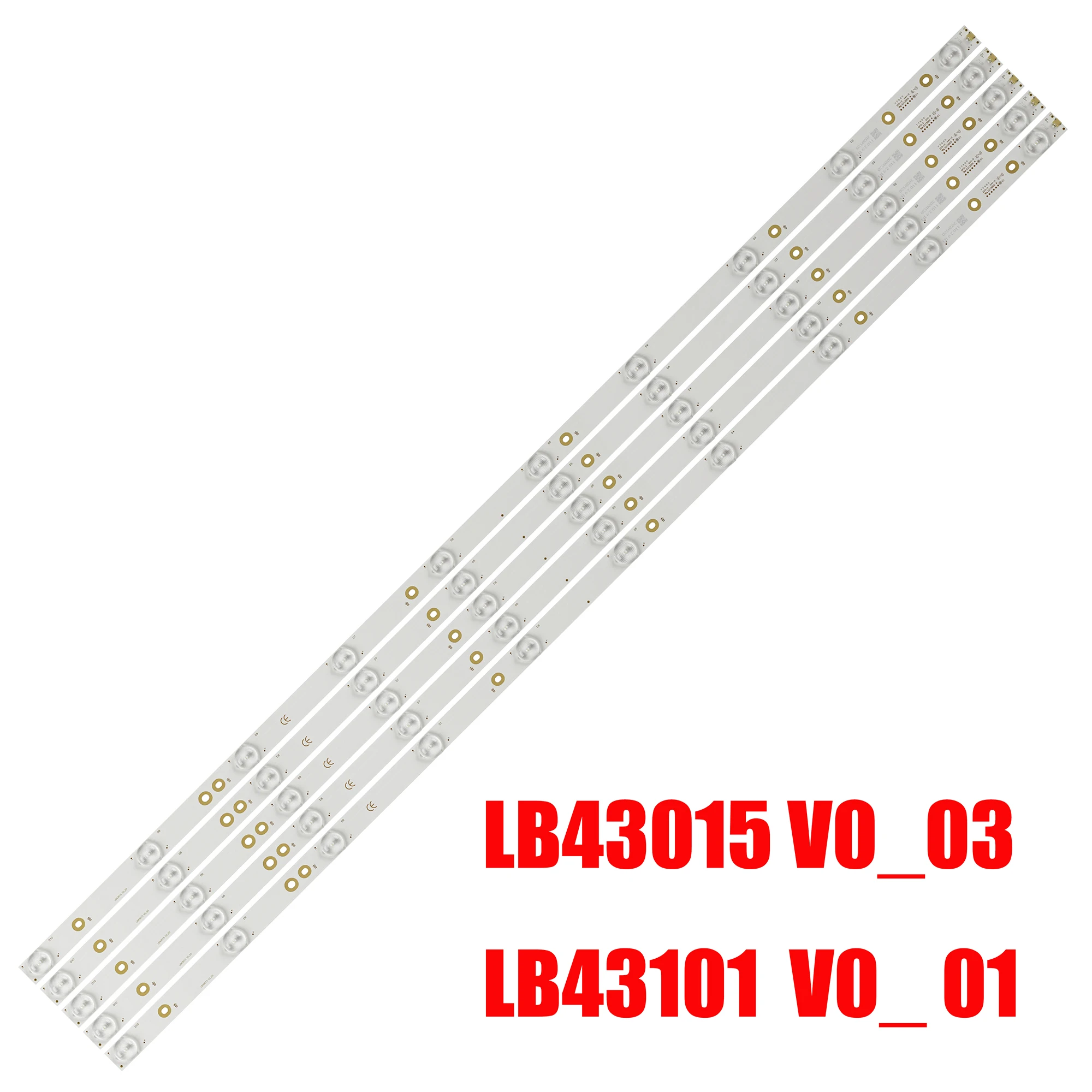 LED backlight strip for LB43015 L42F220B L42P60BD L42F3250B LVF420AUBK 43LH500T 43PFT4131 43PFS5301 43PUF5661 43PUF6061 43PUF670