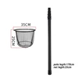 1.7m Pole 0.35m Net