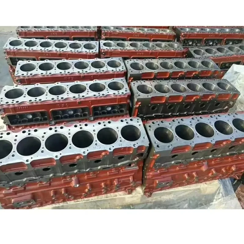 DB58 Doosan Engine Parts Cylinder Block 65.01101-6079 DH200-5 DH225-7