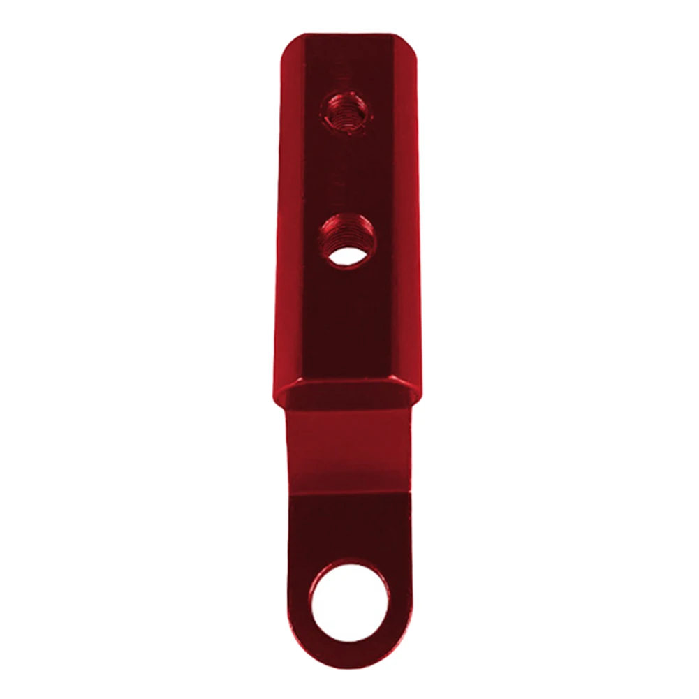 Motorcycle Rearview Mirror Extension Bracket Aluminum Construction for Spotlights Turn Signals and Accessories Mounting