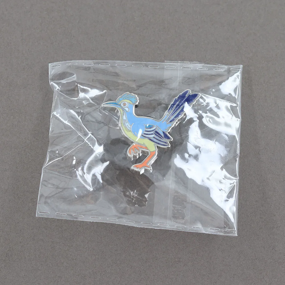 Lustige Cartoon Roadrunner Emaille-Pins Klassische Niedliche Laufende Vogel-Broschen Retro Anime Tier-Abzeichen Rucksack Anstecknadel Schmuck Geschenk – Detail 12