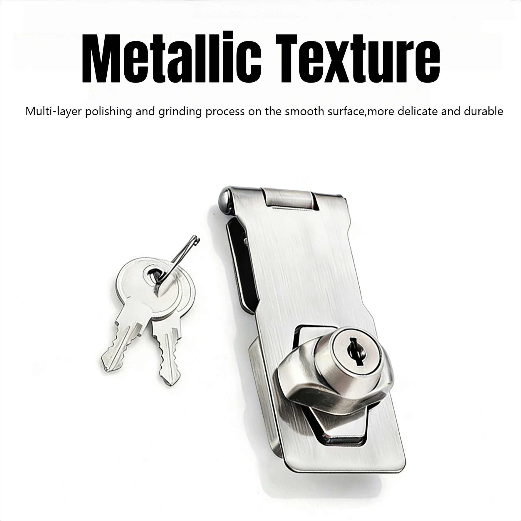 4-inch Door Lock Security Furniture Lock Cam Cylinder Locks Door Cabinet Mailbox Drawer Cupboard Locker With 2 Keys Hardware