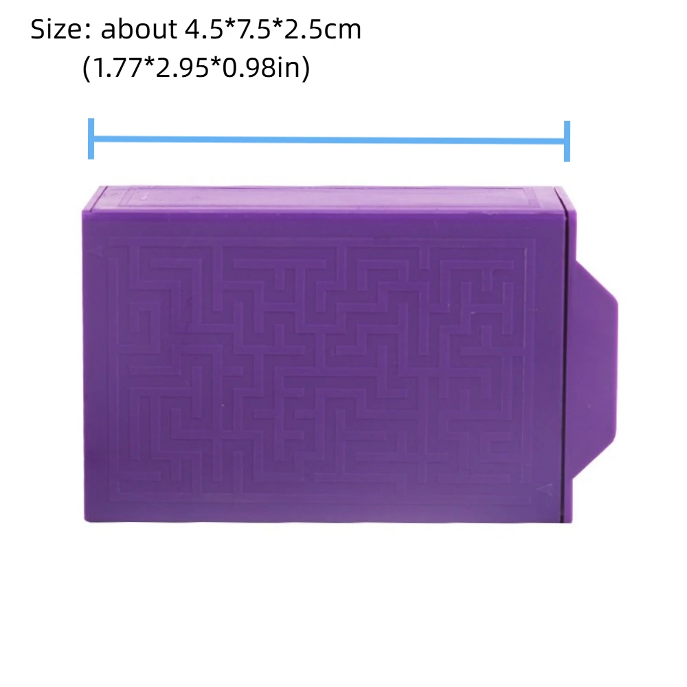 Meravigliosa scatola magica viola magica Spettacolo di trucchi Scatola magica in plastica che scompare Spettacolo di magia Kit magici misteriosi per adolescenti