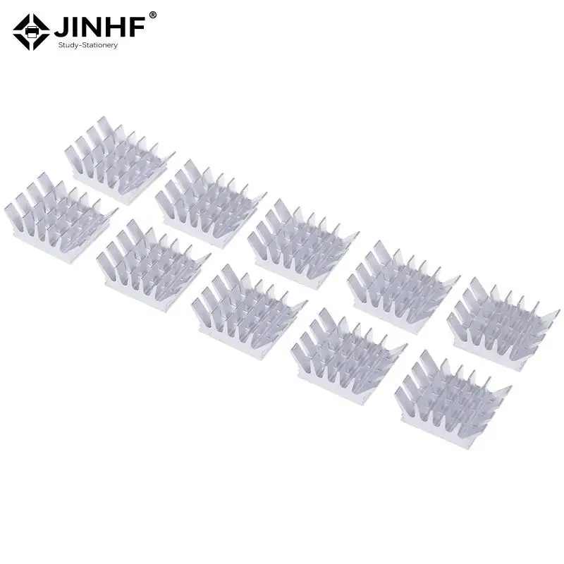 10pcs Radiator Aluminum Heatsink Cooler Radiator Heat Sink For Motherboard DDR VGA RAM Memory IC Chipset Cooler Computer Parts