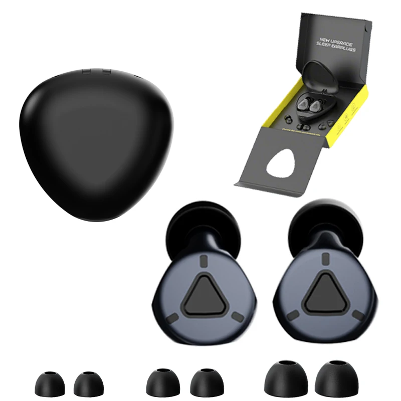 

EarPlugs for Sleeping Noise Cancelling,Adjustable noise reduction gear,Reusable Silicone Earplugs for Sleep Focus Work Study Nap