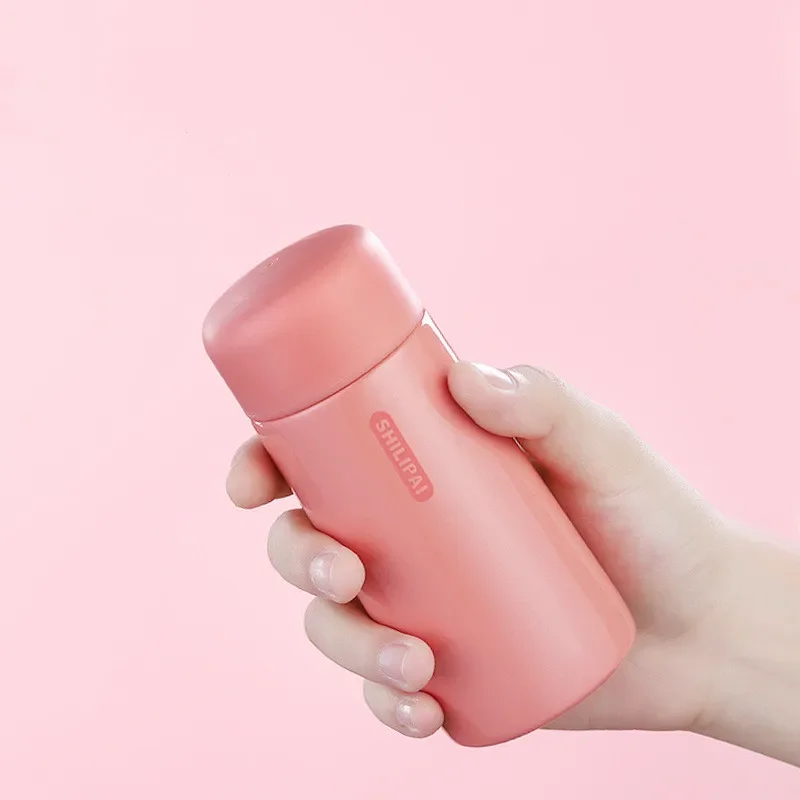 Student Mini Pocket Cup 304 Stainless Steel Girls High Value Thermos Cup 316 Food Grade Liner Botella Kawaii bottle Stanely cup