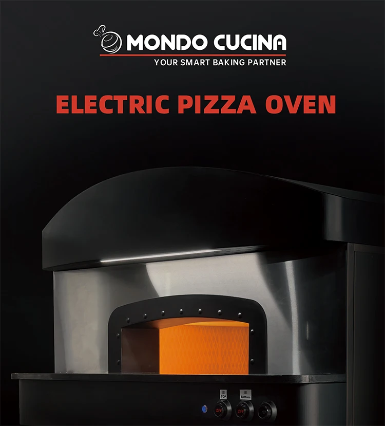2026 Hot sellingCommercial Electric Pizza Oven All Stainless Steel 550°C Bakery Equipment 380v Voltage New Condition