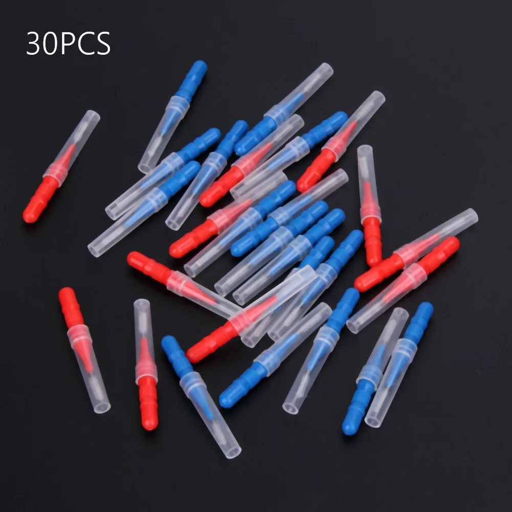 30pcs Tooth Flossing Head Hygiene Dental Plastic Interdental Brush Toothpic Oral Care Toothbrushes Stylish TeethBrush