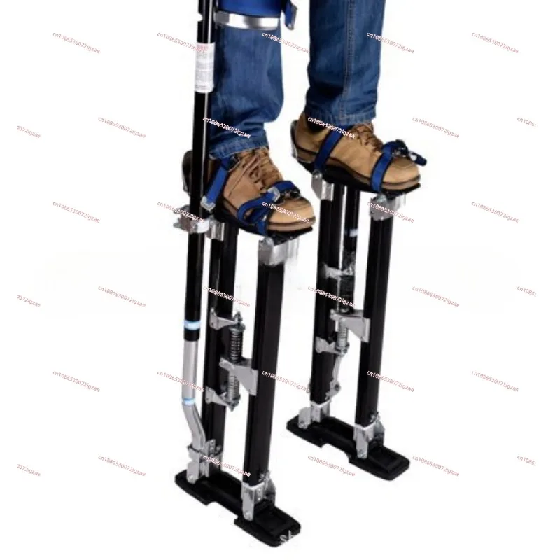 Aluminum alloy stilt climber, household mobile ladder, interior decoration tripod, heightening clown performance, stilts