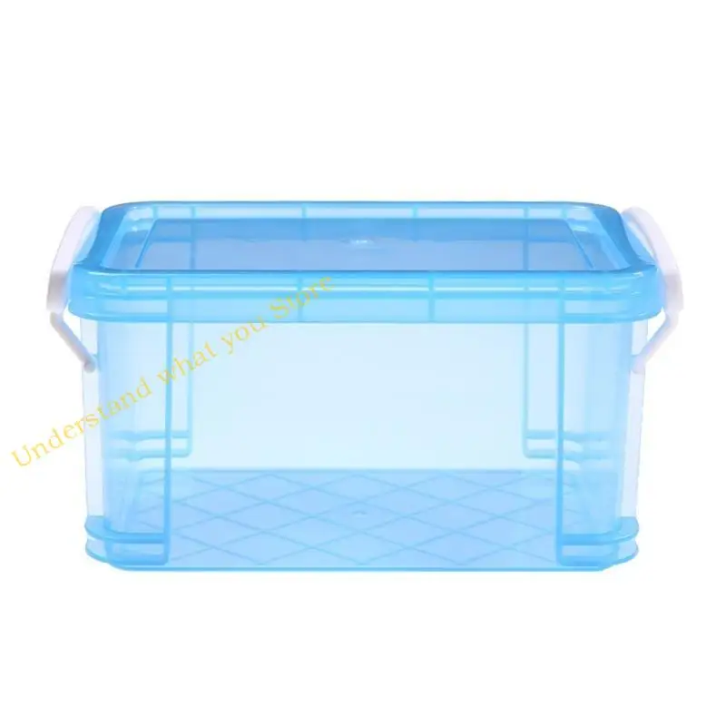 

J60A Clear Index Card 7.3'' x 5'' x 4'' for Collecting Notecards Flashcards