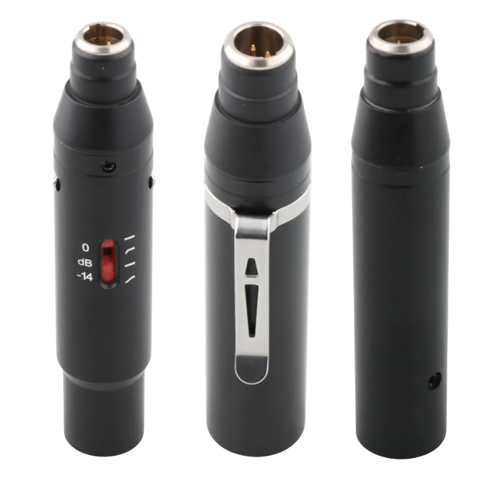 Adaptador de alimentação XLR MIC 4 pinos Mini letras para usar adaptador microfone