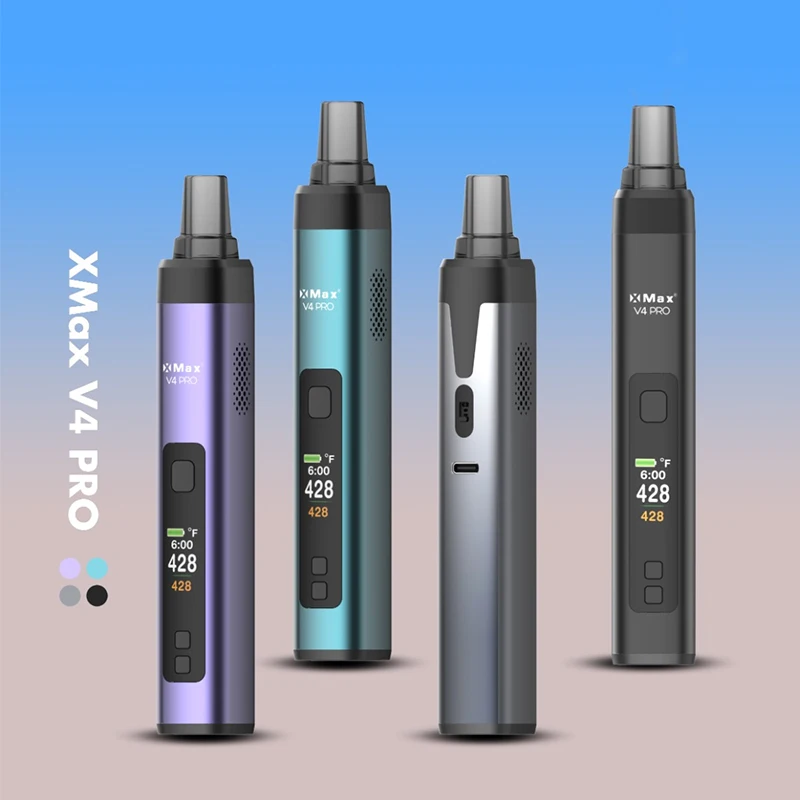 NEW Original XMAX V4 Pro 2-in-1 Dry Herb Vaporizer Kit 2600mah Convection Heating Electronic Cigarette VS XMAX V3 Pro Vape Pen view 2