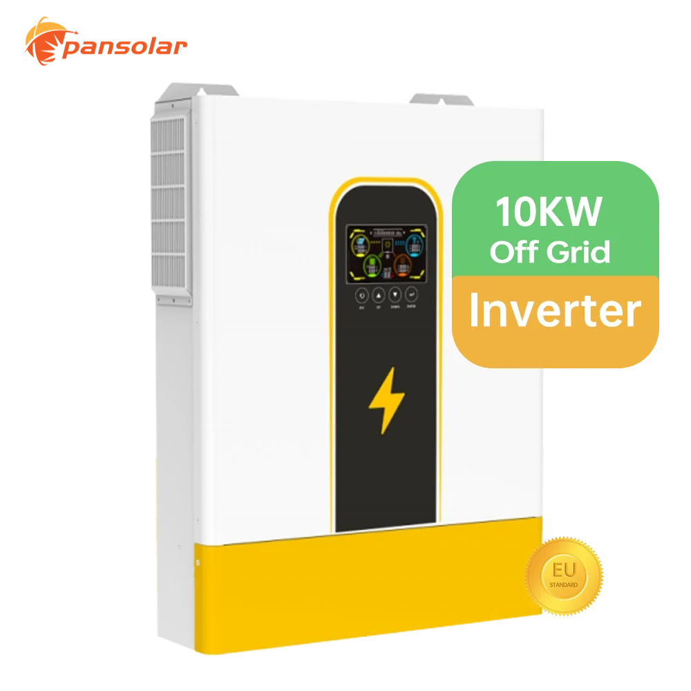 

Single And Three Phase 5KW To 15KW Solar Power Inverter IP65 3-Phase Smart Dual Output Grid Hybrid Solar Inverter