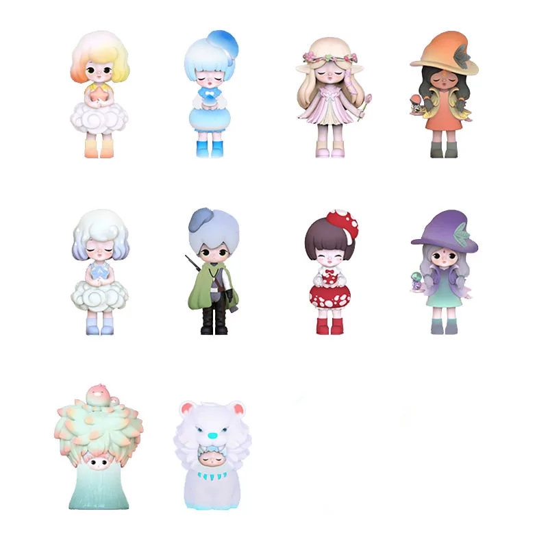 

Whole Set 10 Box Misty Forest Series Liila Blind Box Surprise Box 9.5CM Kawaii Liila Action Figure Doll Toys Gifts For Kids