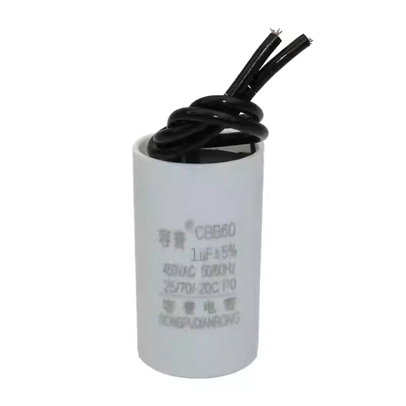CBB60 operating capacitor for circulating water pump oxygen absorber hanging on fireplace 2/2.5/3/5/6uF capacitor