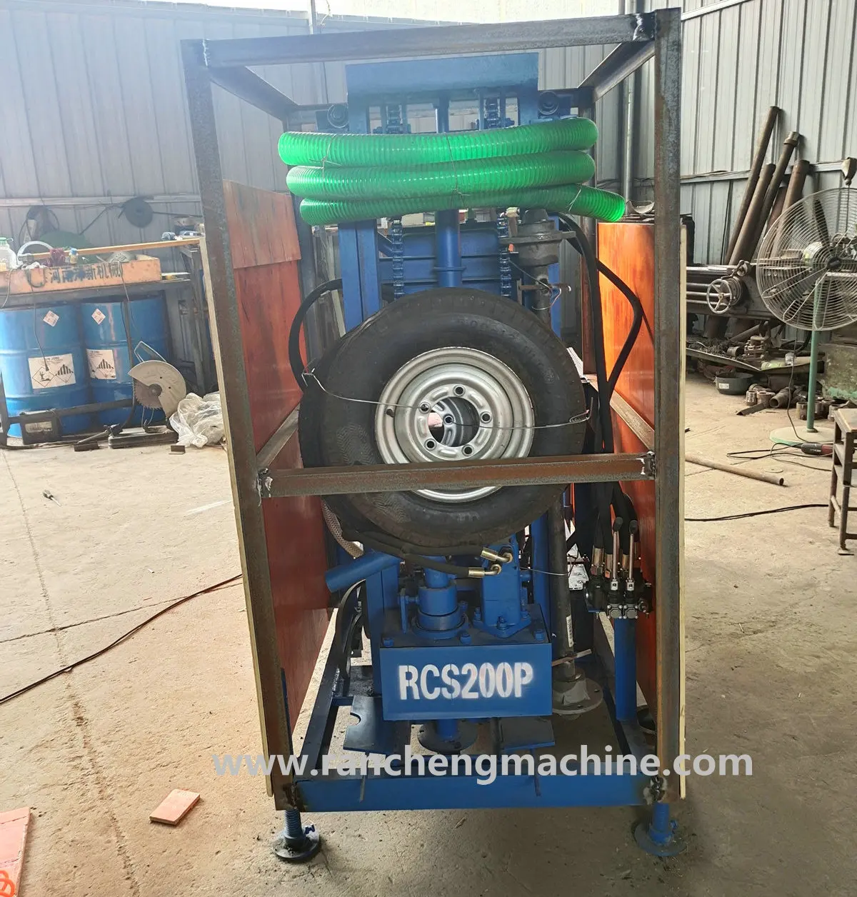 آلة حفر الآبار RCS200P من مورد المصنع في كينيا للبيع #5