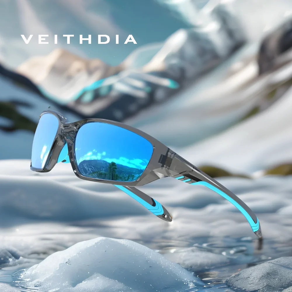 

Велосипедные очки VEITHDIA, поляризованные спортивные солнцезащитные очки для активного отдыха, унисекс, VY125, для велоспорта, рыбалки, гольфа, вождения, TR90