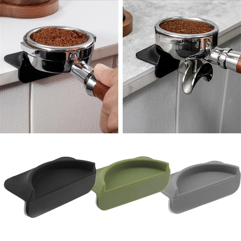 Silicone Espresso Coffee Tampers Mat Press Tampering Holder Corner Mat Non-slip Pad For 51/54/58mm Portafilters Barista Tools