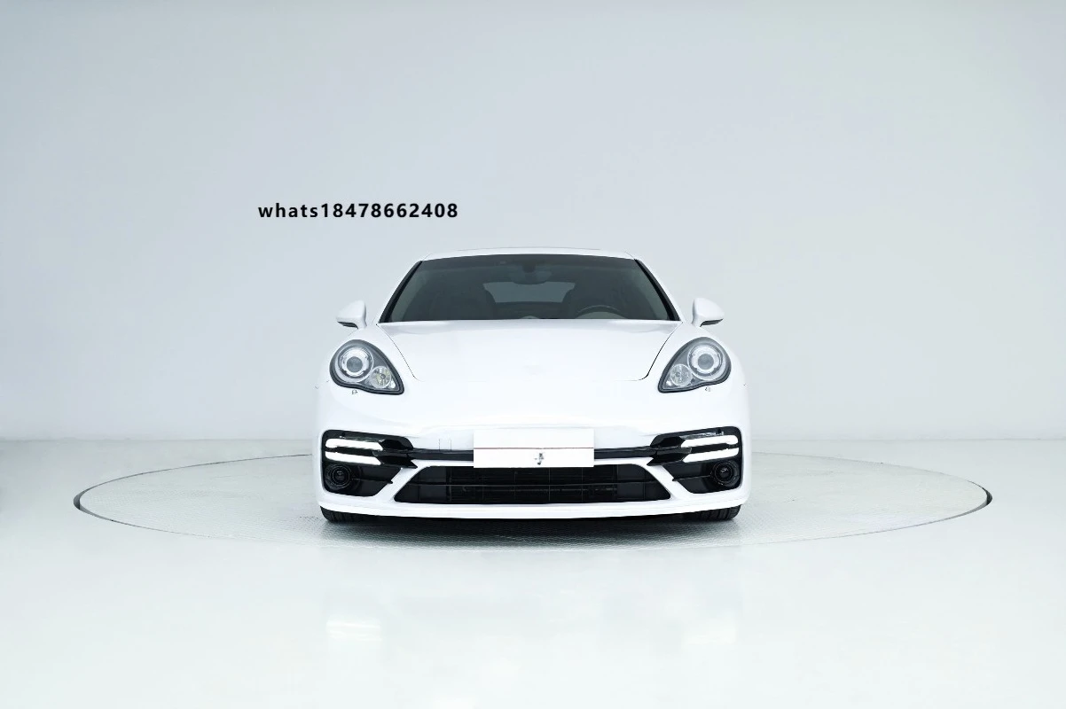 

New 2009-2013 for for Turbo S Front Bumper Upgraded Bolt-On Unpainted Black
