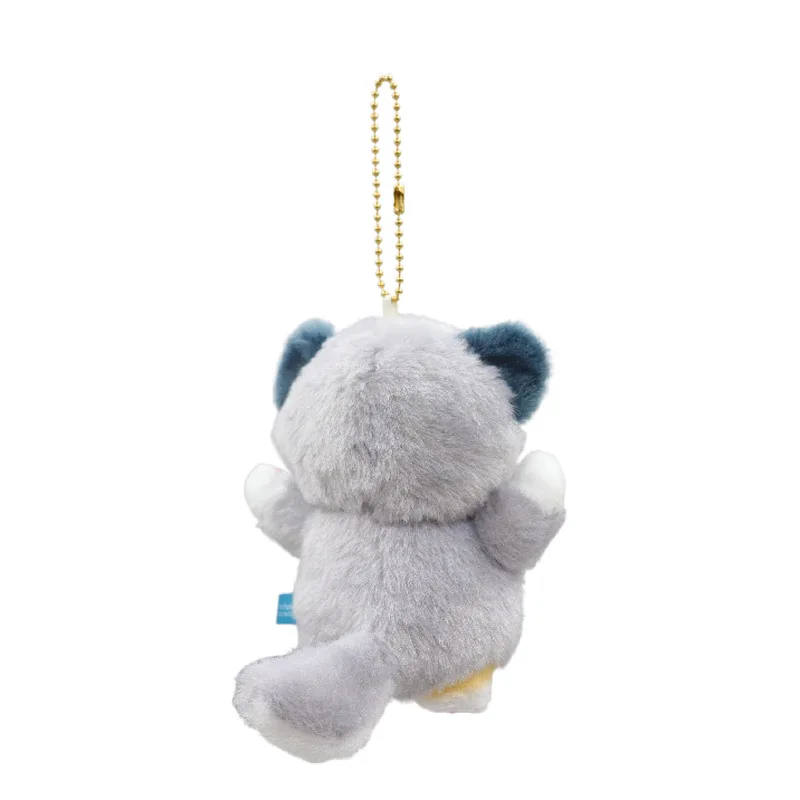 Kawaii dessin animé Mofusand mignon requin chat série animale raton laveur renard en peluche jouet sac à dos porte-clés poupée ami anniversaire cadeau créatif