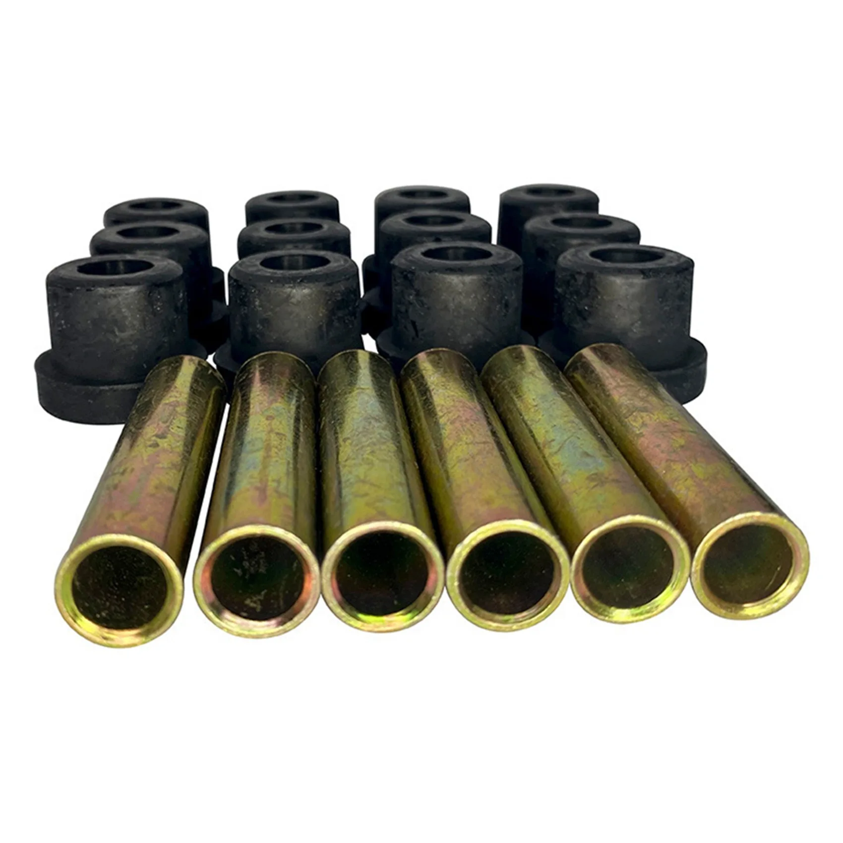 T22C 3 Set Rear Leaf Spring For Club Car DS Gas Electric Golf Cart Bushing And Sleeve Kit, 1015583 1012303 1992 Up