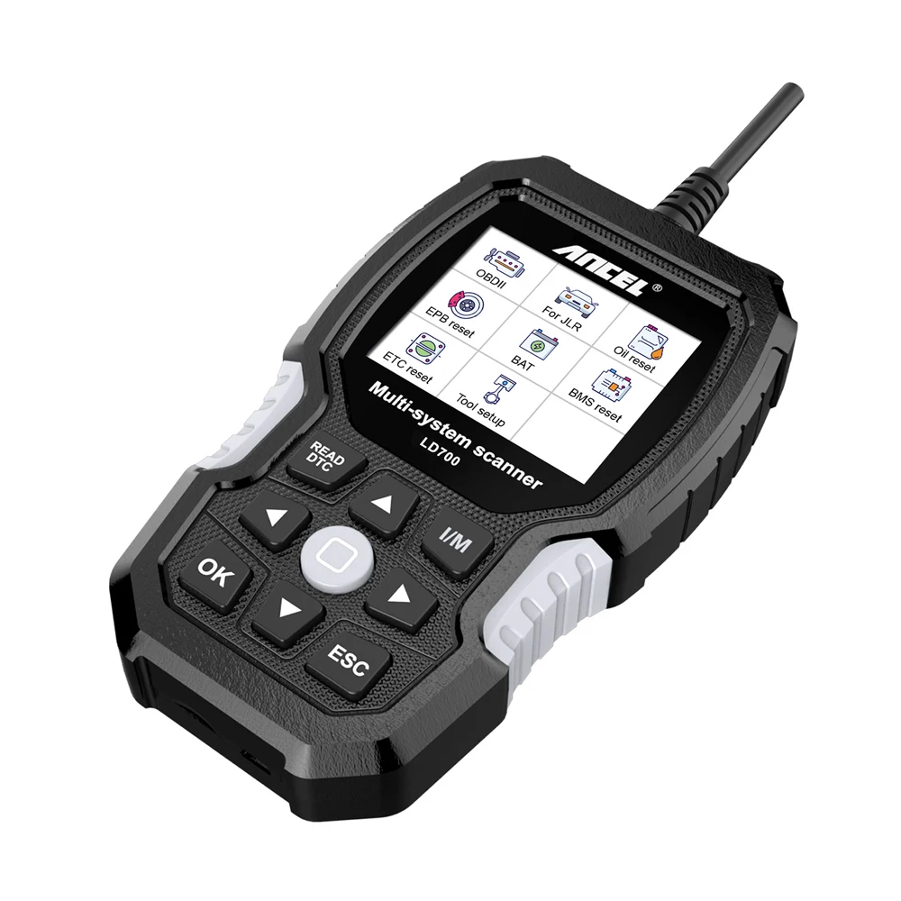 Auto-Diagnosegerät ANCEL LD700 OBD2-Scanner für Alle Systeme von Land Rover Jaguar JLR EPB BMS DPF ABS TPMS Öl-Reset Codeleser – Detail 12