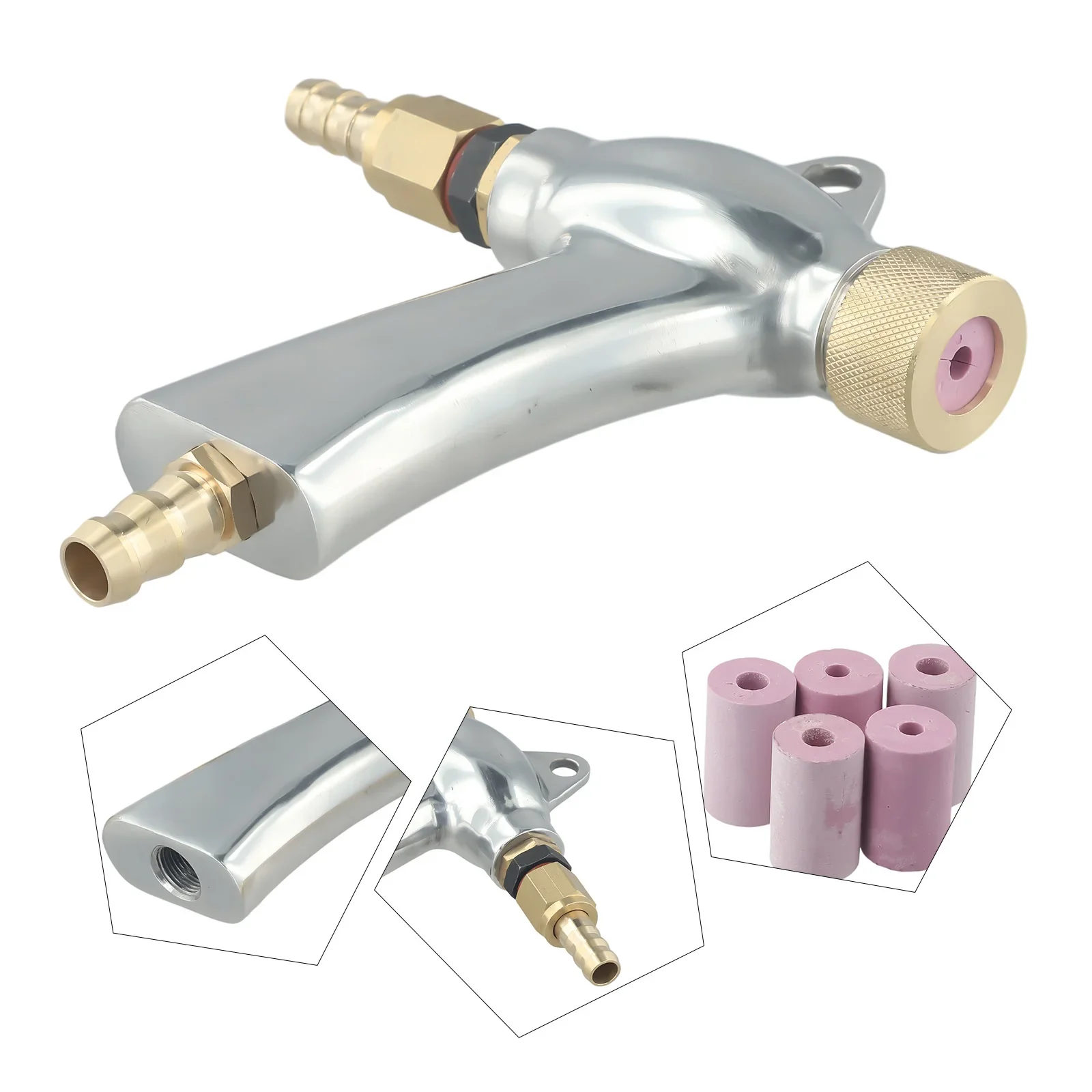 

High-quality Effective Professional Nozzles Sandblast Tool For Sandblaster Sandblaster Tool W/5 Ceramic Nozzles