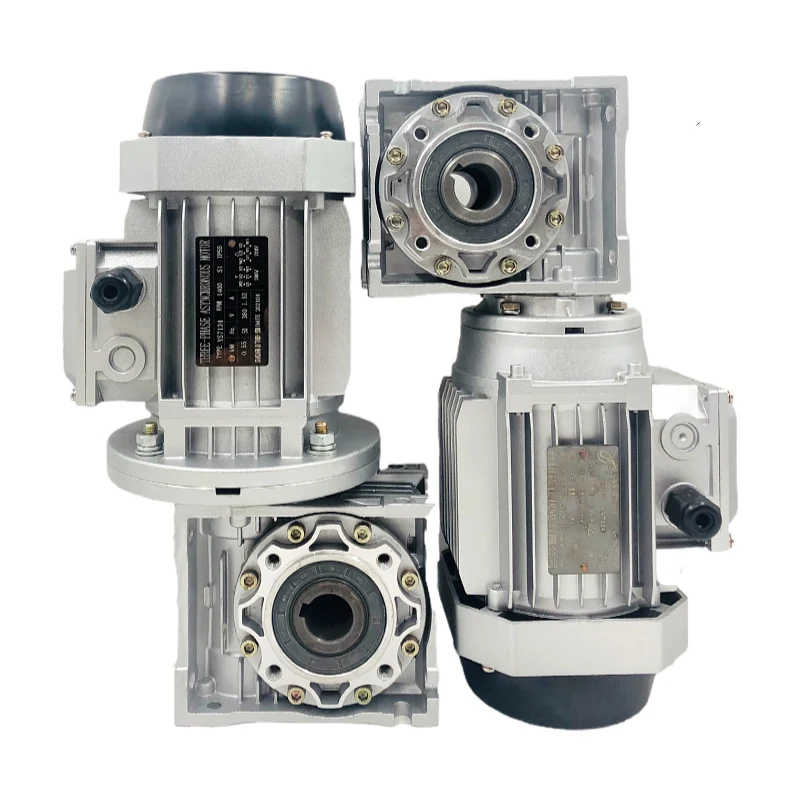 

"Worm Gear Speed Reducer - NMRV Series 220V/380V 3-Phase Brake Motor with Vertical Mounting for Frequency Conversion"