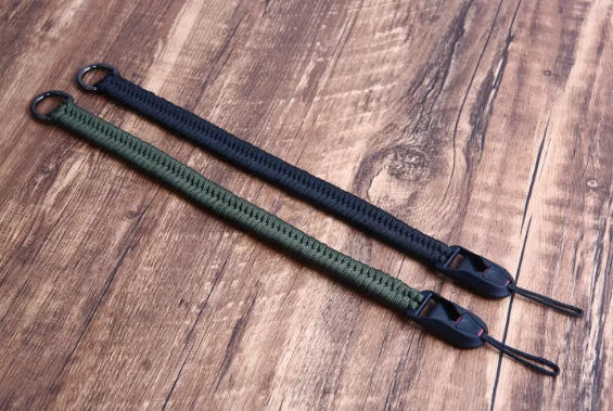 Quick Release Buckle Woven Camera Wristband Durable Anti‑Lost Hand Strap Universal for DSLR Mirrorless Shooting Gear