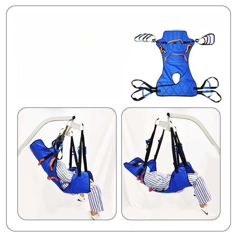 

Medical Lift Sling Transfer Belt Sheet Household Bed Wheelchair Lift Strip Blanket for Elder Disable Full Body Paralyzed Patient
