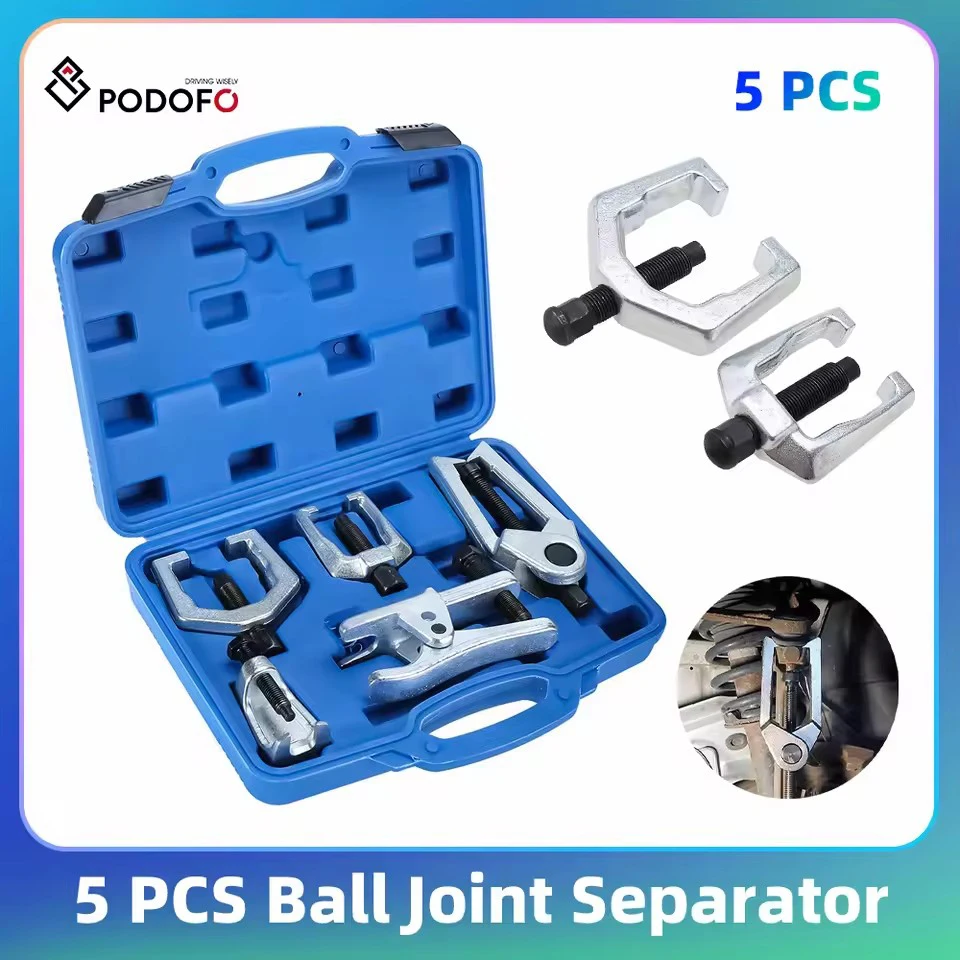 PodoNuremberg-Mathiateur de joint à rotule, extracteur de bras, kit de retrait de séparateur de service frontal, 5 outils réglables, 5 pièces