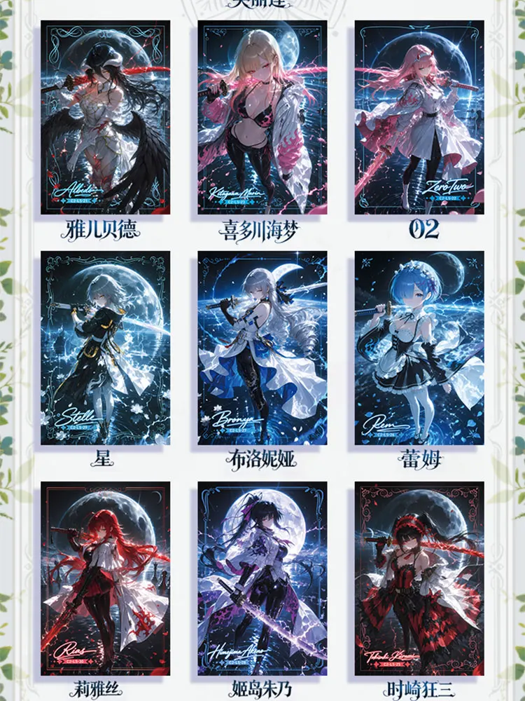 Wholesale 2026 Newest Ceiling 2 A5 Boards Goddess Story Waifu Collection Cards Limited Edition Children's Toys Birthday Gifts